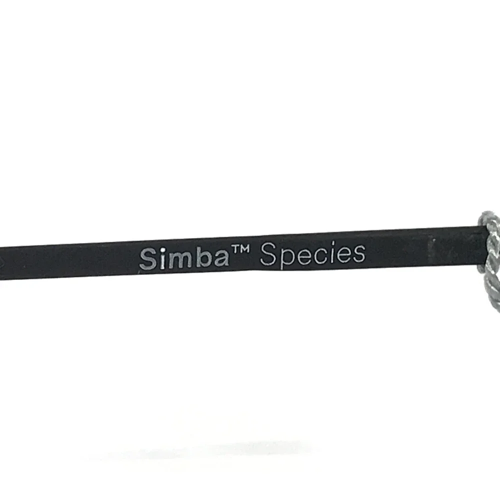 Vintage Serengeti Sunglasses Mens Matte Black Simba Species w/ Gray Photochromic